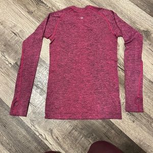 Lululemon long sleeve running shirt